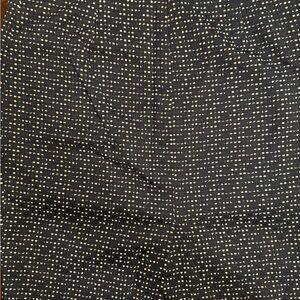 J. Crew Navy Skirt with White Dots